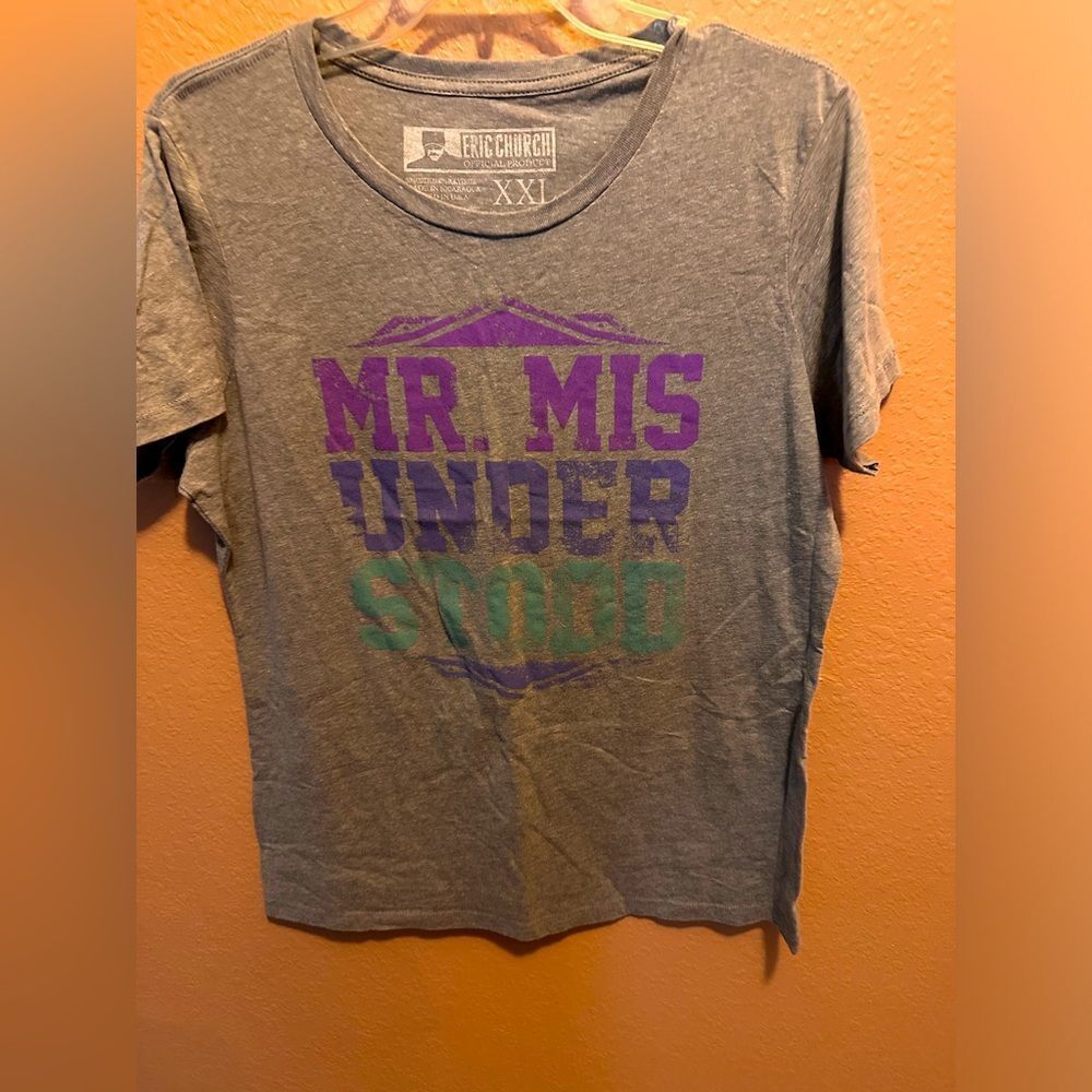 Eric Church Mr Misunderstood shirt
